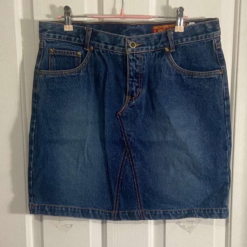 Denim Mini Skirt